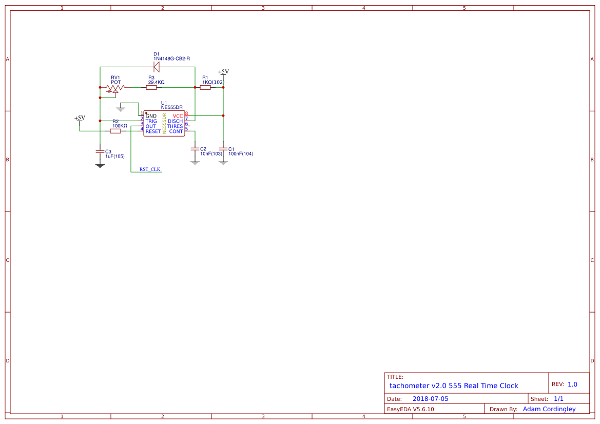 v2.0 main tachometer circuit schematic